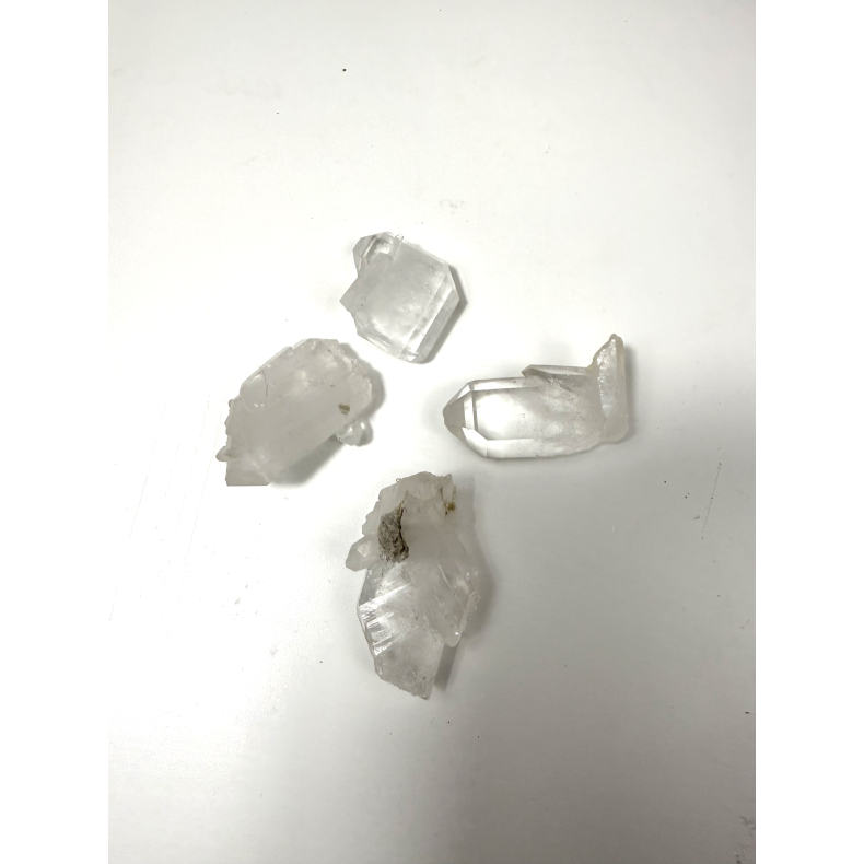 Bjergkrystal klynger sm� 