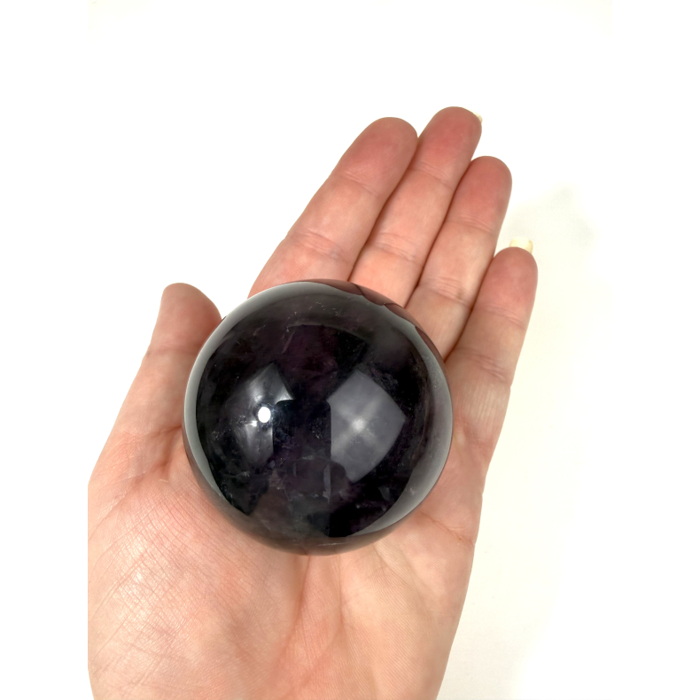 Lilla Fluorit kugle D 