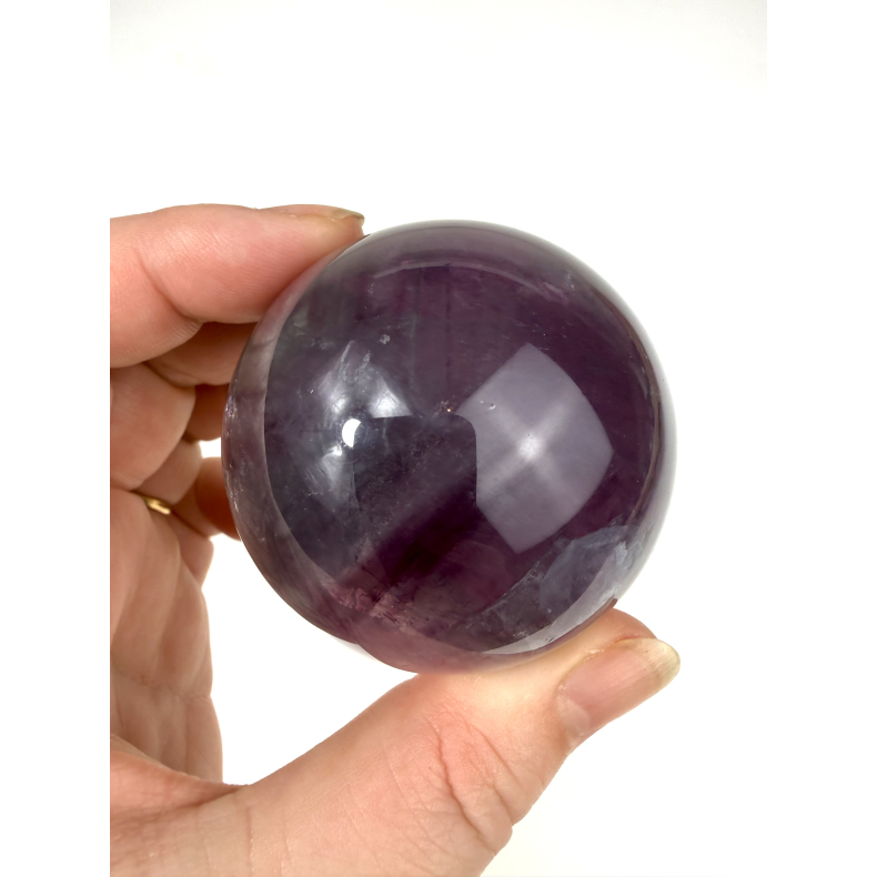 Lilla Fluorit kugle D 