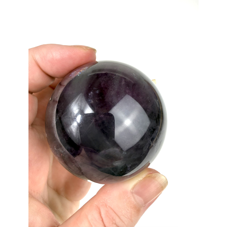 Lilla Fluorit kugle D 