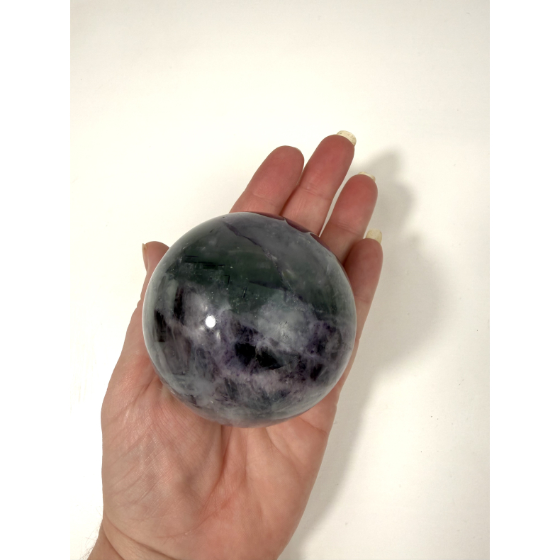 Fluorit kugle J 