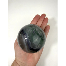 Regnbue Fluorit kugle