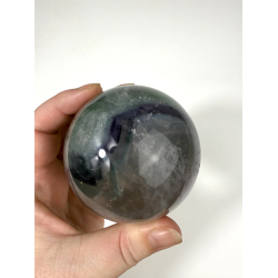 Regnbue Fluorit kugle