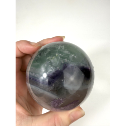 Regnbue Fluorit kugle
