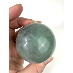 Gr�n Fluorit kugle D 