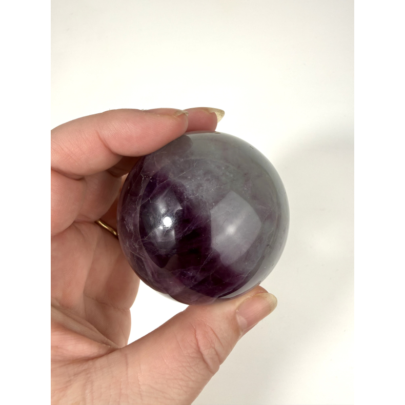 Fluorit kugle L