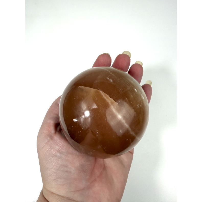 Honning Calcit kugle A