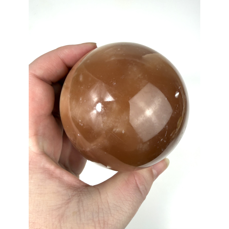 Honning Calcit kugle A