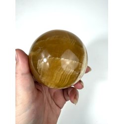 Honning Calcit kugle B