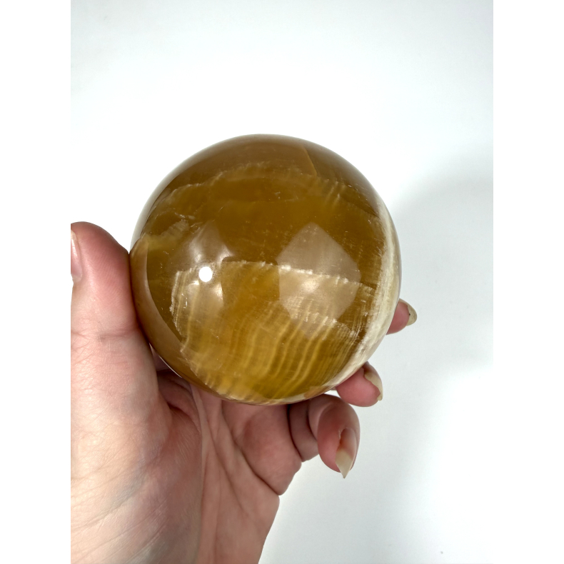 Honning Calcit kugle B