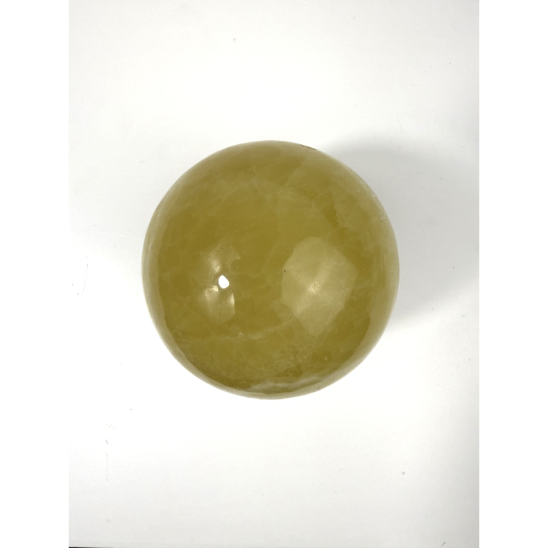 Lemon Calcit kugle D 