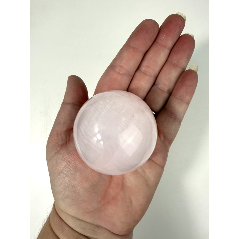 Pink Calcit kugle asos 