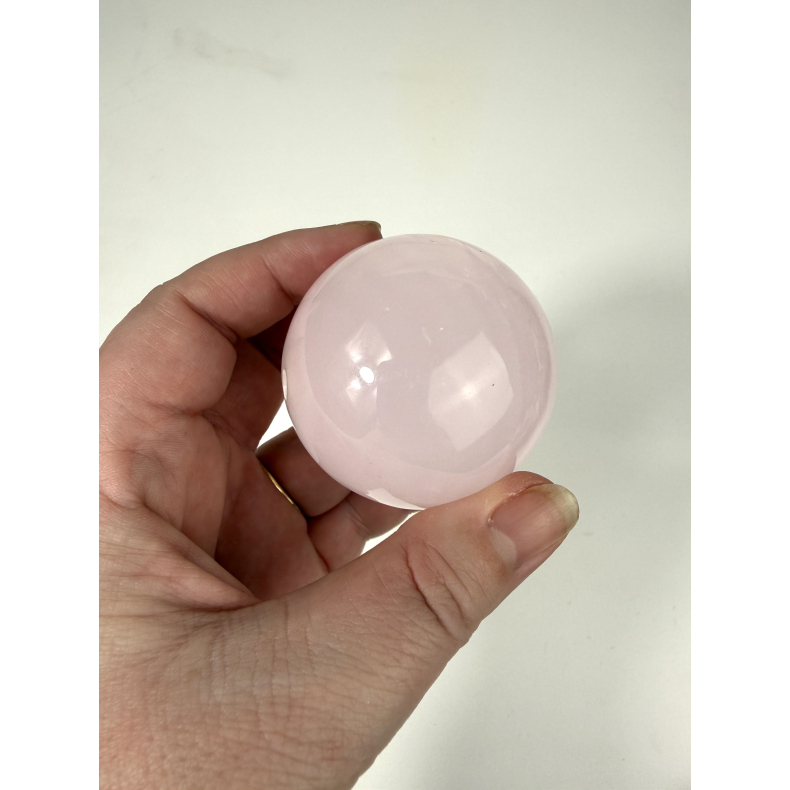 Pink Calcit kugle asos 