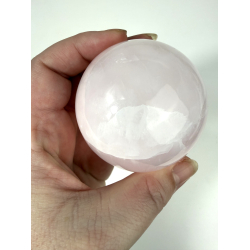Pink Calcit kugle M