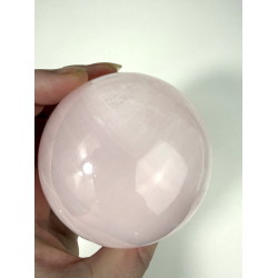 Pink Calcit kugle Q