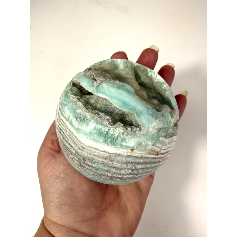 Caribisk Calcit kugle M