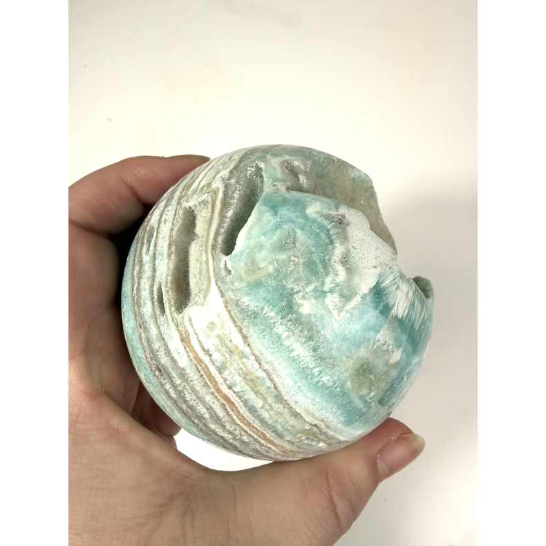 Caribisk Calcit kugle M