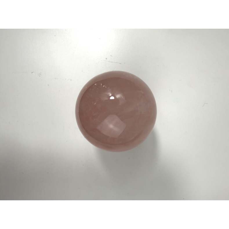 Rosakvarts kugle V