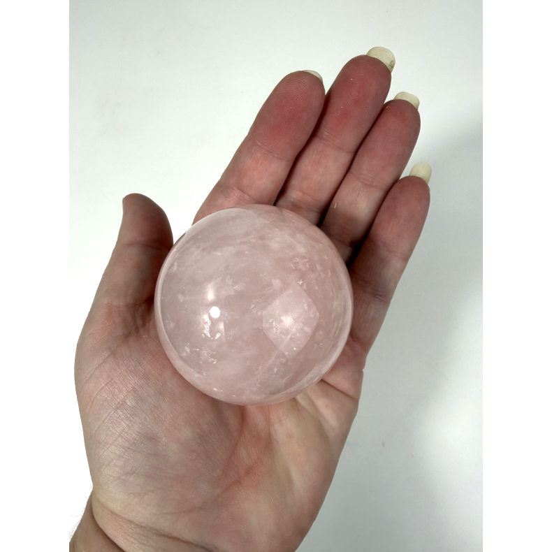 Rosakvarts kugle V