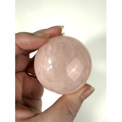 Rosakvarts kugle V