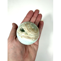 Caribisk Calcit kugle �