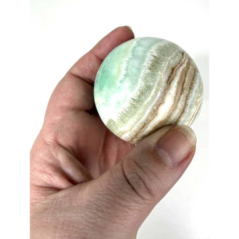 Caribisk Calcit kugle �