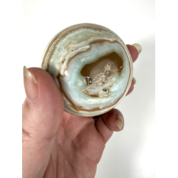 Caribisk Calcit kugle �