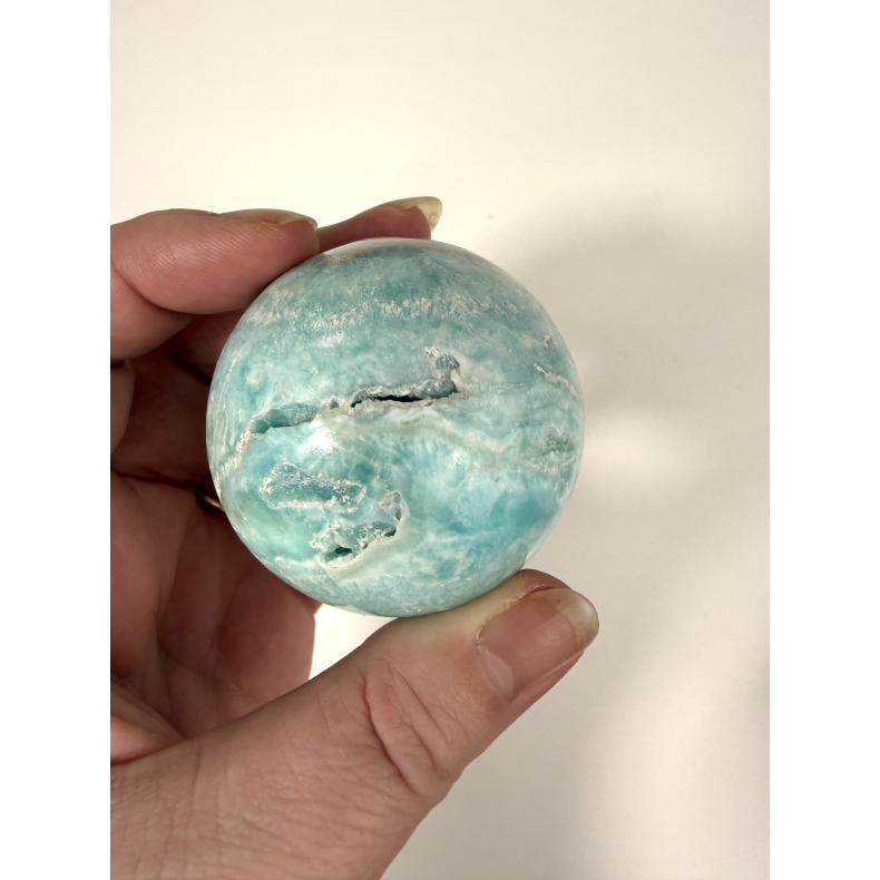 Caribisk Calcit kugle �