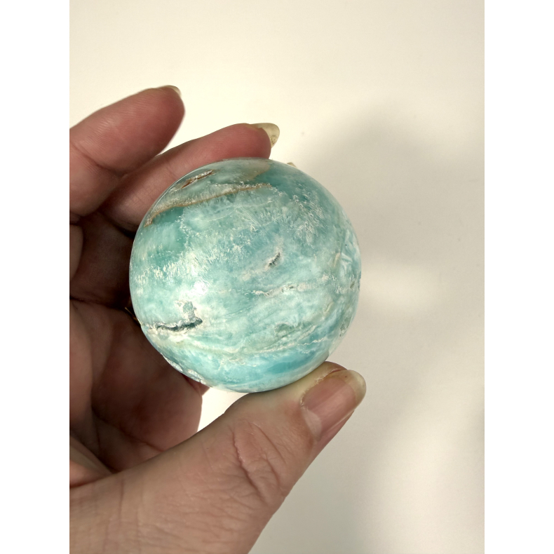 Caribisk Calcit kugle �