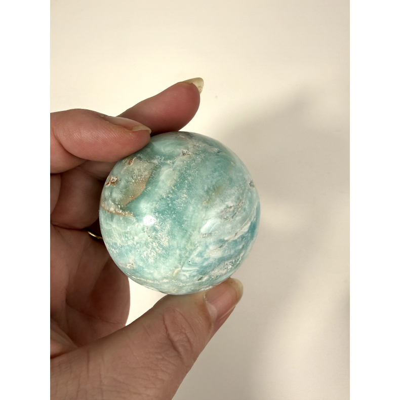 Caribisk Calcit kugle �