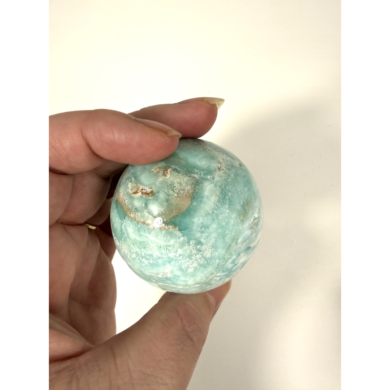 Caribisk Calcit kugle �