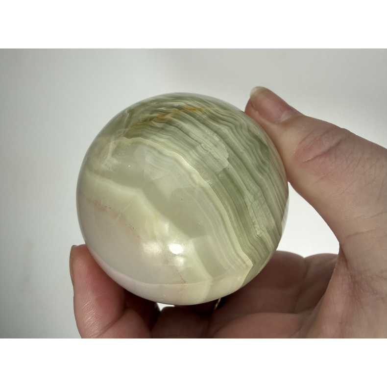 Gr�n Onyx kugle B