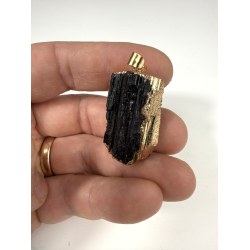 Sort Turmalin r� vedh�ng 