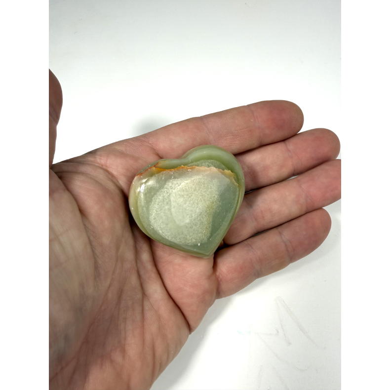 Gr�n Onyx hjerte H