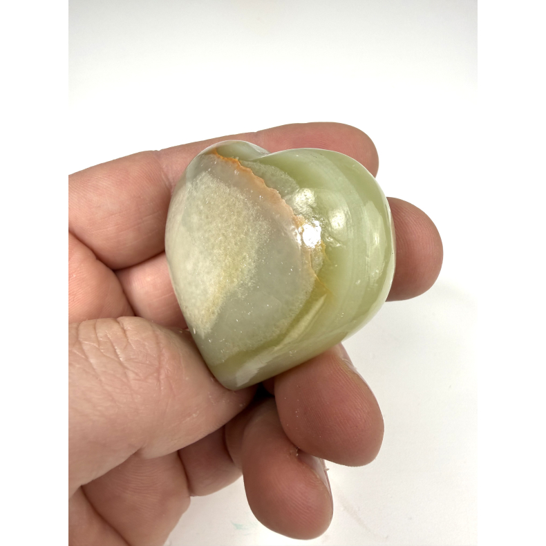 Gr�n Onyx hjerte H