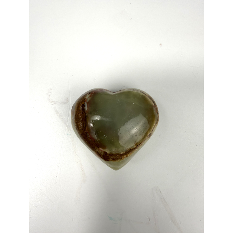 Gr�n Onyx hjerte E