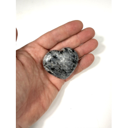 Larvikit/bl� m�nesten hjerte B