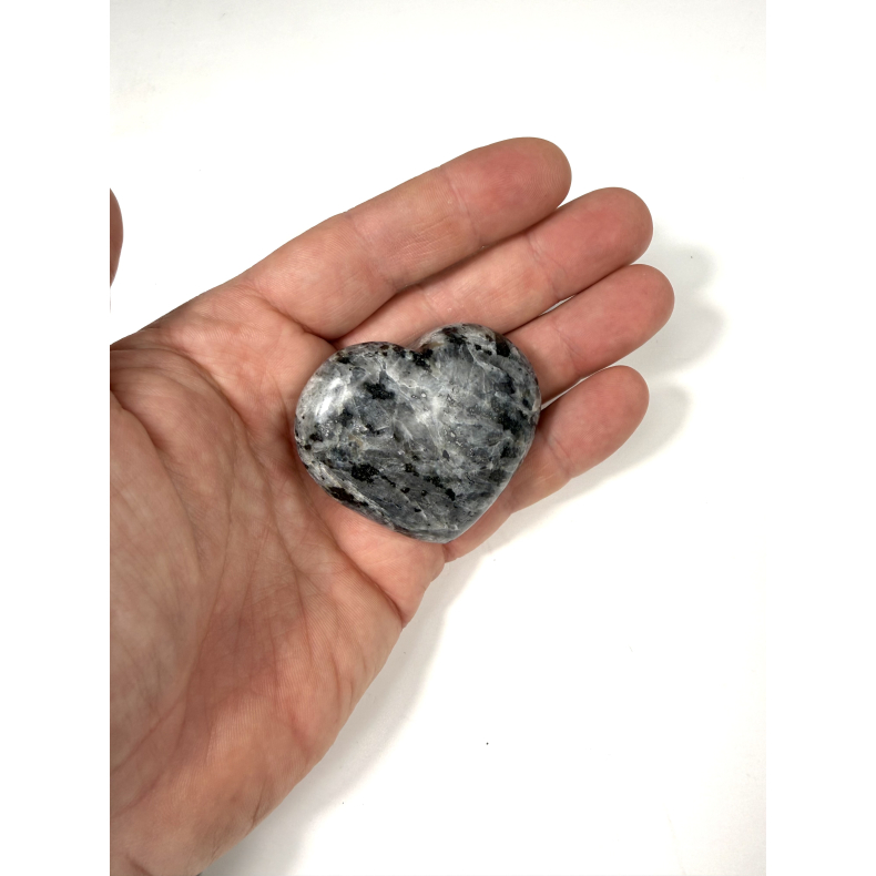 Larvikit/bl� m�nesten hjerte B