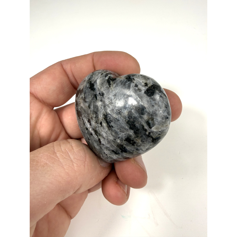 Larvikit/bl� m�nesten hjerte B