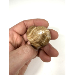 Chokolade Calcit hjerte D