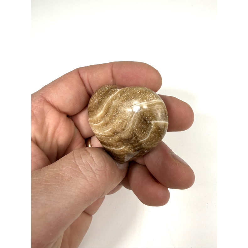 Chokolade Calcit hjerte D