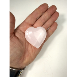 Pink Calcit hjerte F