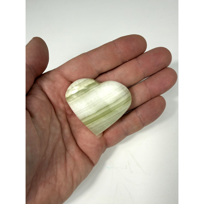 Gr�n Onyx hjerte D