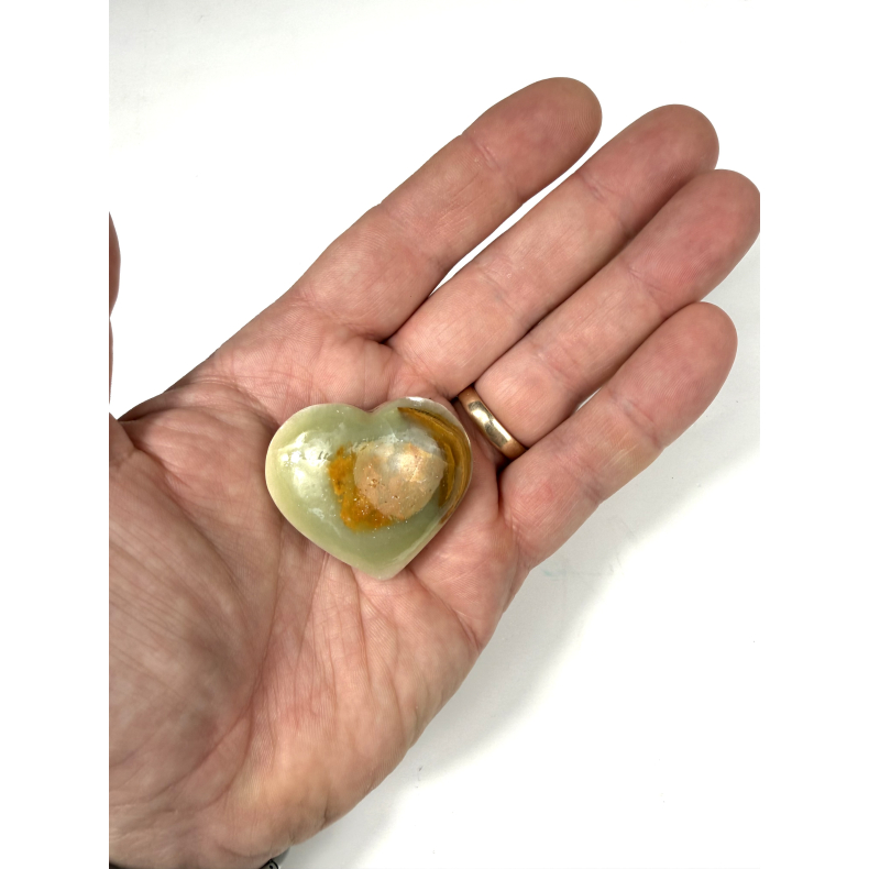 Gr�n Onyx hjerte C
