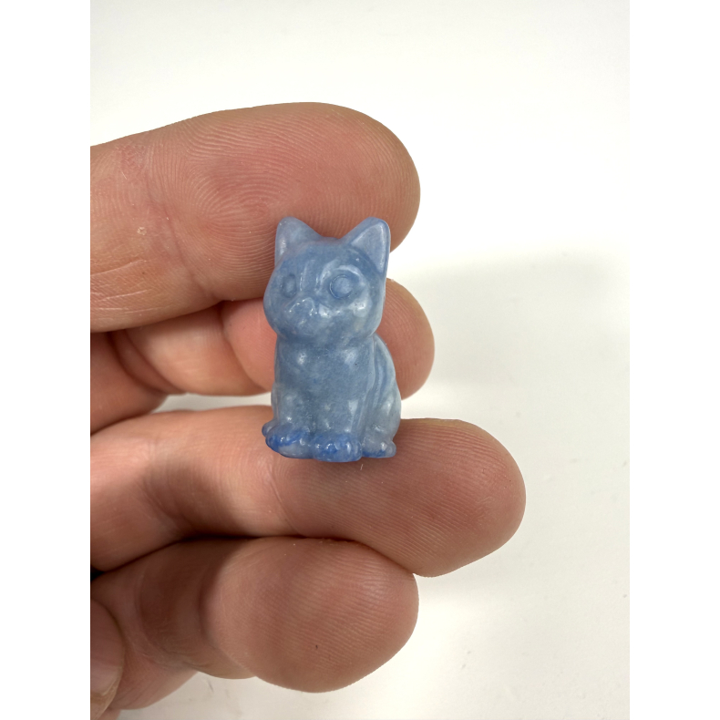 Bl� Aventurin kattekilling 