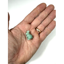 Gr�n Aventurin kaninunge 