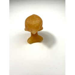 Orange Calcit delfin 