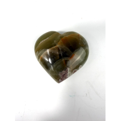 Gr�n Onyx hjerte B 