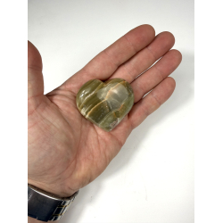 Gr�n Onyx hjerte B 