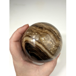 Chokolade Calcit kugle B